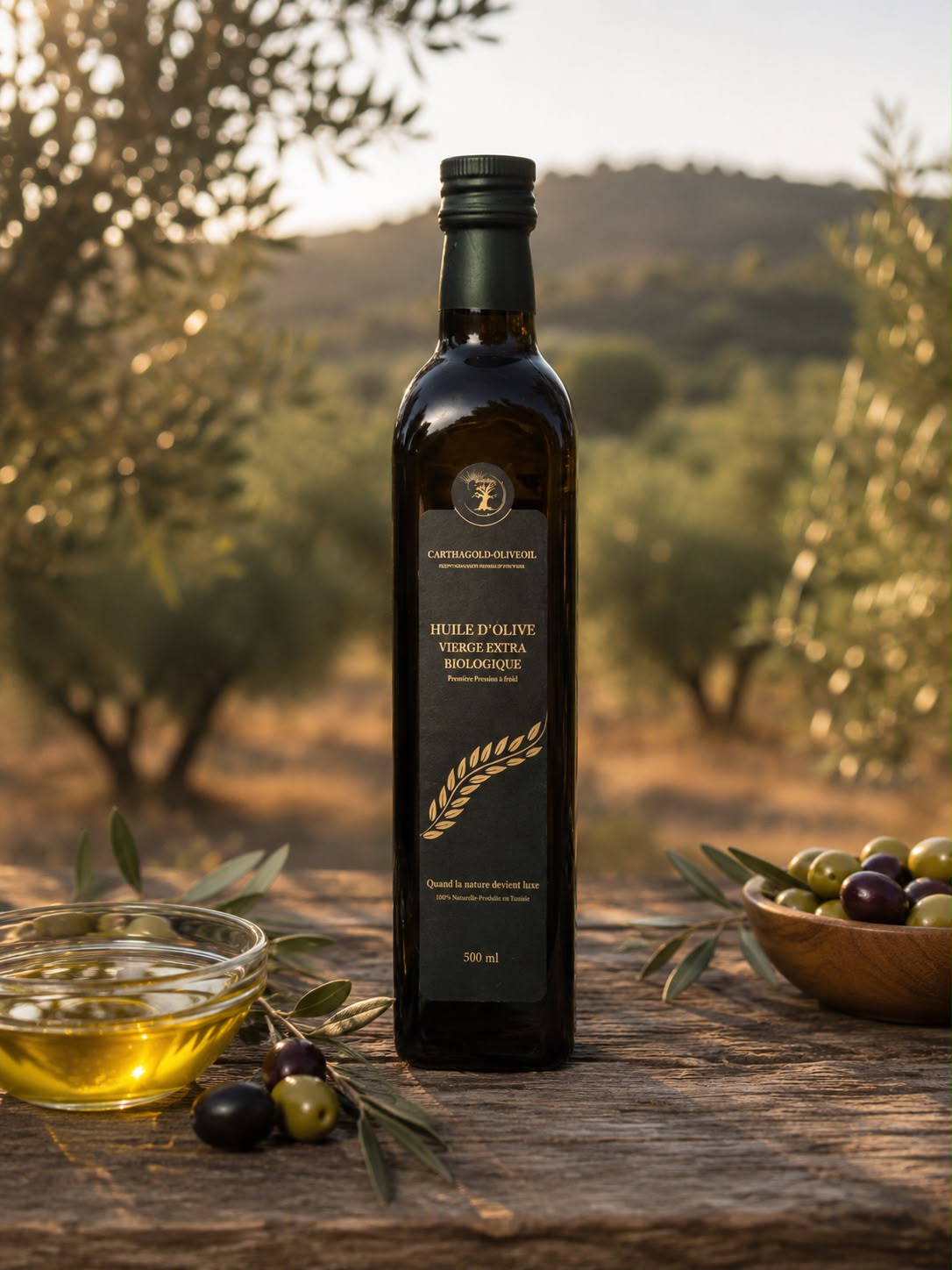 Huile d'Olive Vierge Extra Biologique — 500 ml