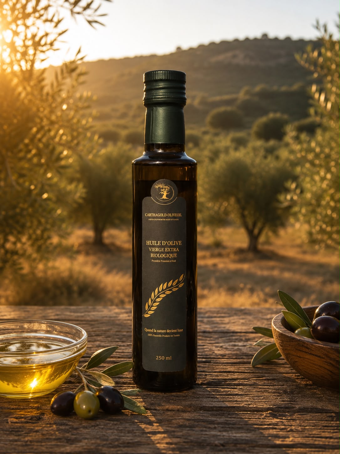 Huile d'Olive Vierge Extra Biologique — 250 ml